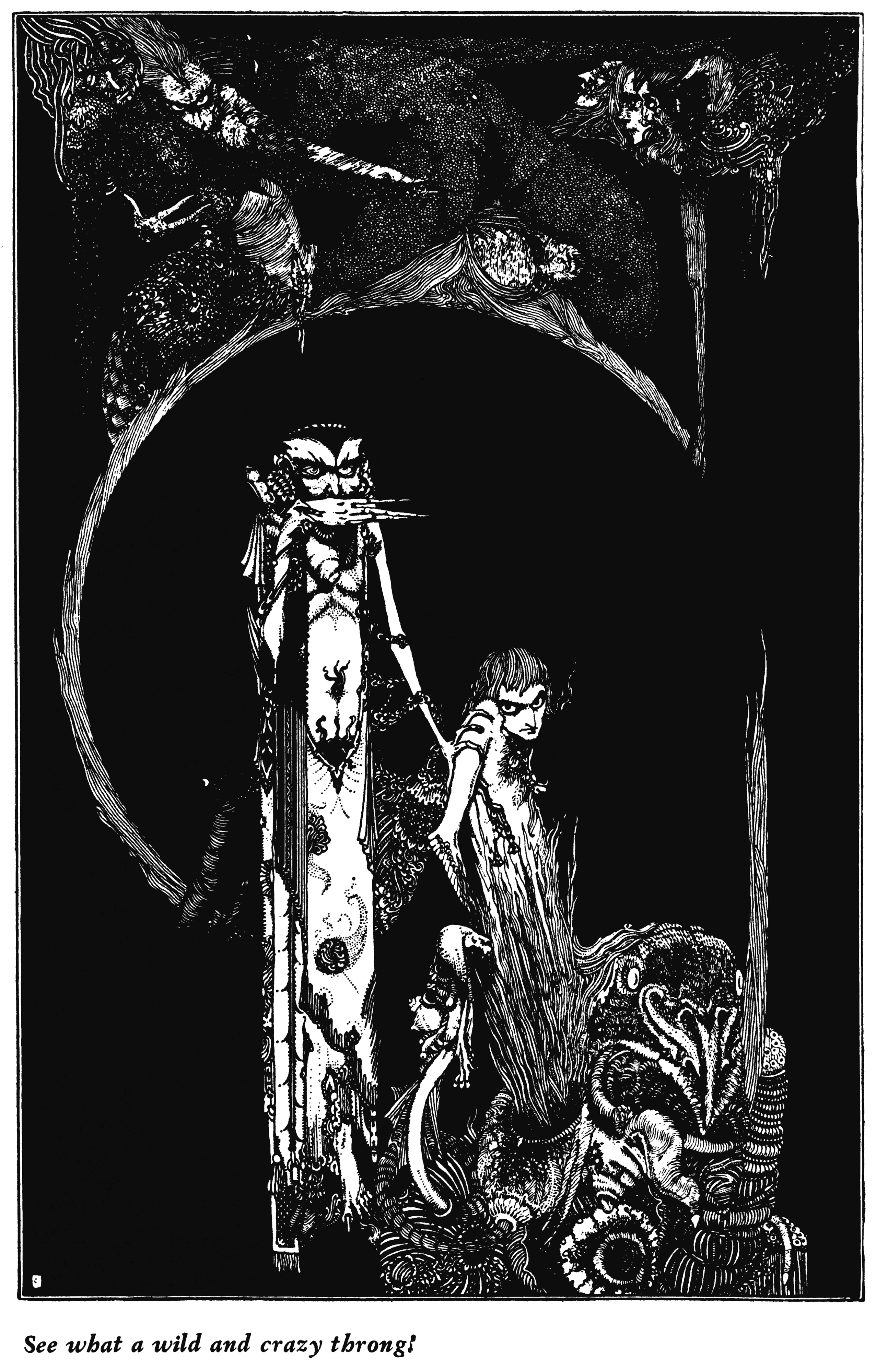 Faust black and white image