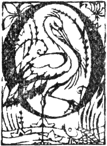 Letter O from Wonder book